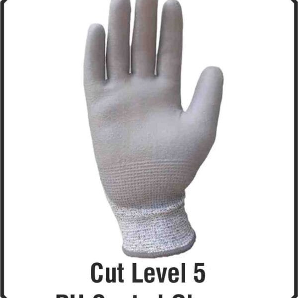 Cut Level 5 PU Coated Glove