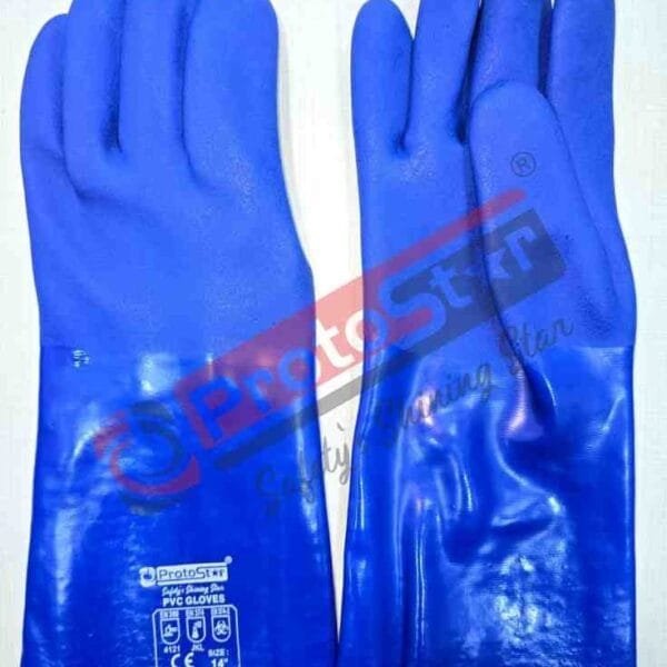 Tripple Dipping 14" PVC Supported Hand Glove