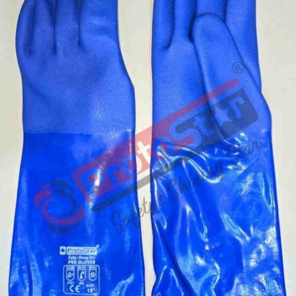 Tripple Dipping 16" PVC Supported Hand Glove