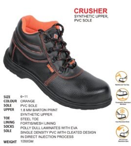 Home Agarson Crusher Synthetic Upper PVC Sole