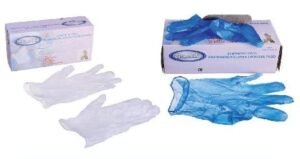 Home Diamond Vinyl Powder Free Examination Hand Gloves