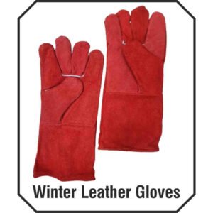 winter leather glove