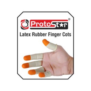 protostar double colour latex rubber finger cot