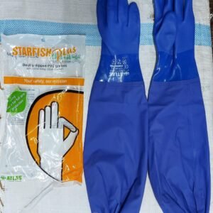 atlas double dip 26" pvc supported hand gloves