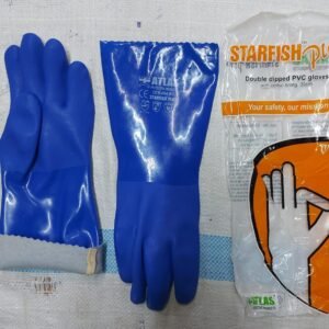 atlas double dip 12" pvc supported hand gloves